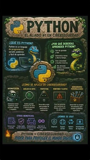Aprende Python si quieres trabajar en Ciberseguridad