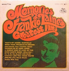 Frankie Laine - Memories Of Frankie Laine's Greatest Hits