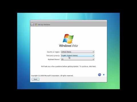 Chicago Alternate Timeline PREVIEW: Windows Vista OOBE (+ music) - AurorarionOSM