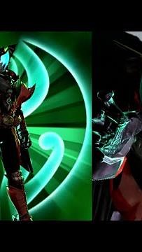【ガンバライジング】仮面ライダーダークキバ 必殺技演出「ロイヤルパニッシュメント」「インペリアルデストラクション」