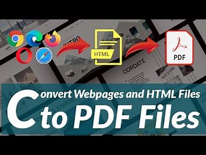 How to Convert HTML Files to PDF on Mobile | HTML to PDF converter | Convert HTML to PDF online