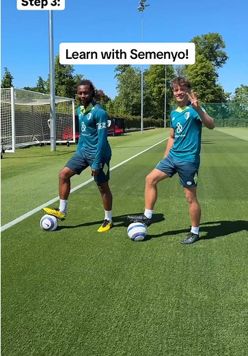 Master Semenyo's Nutmeg Technique for Football Skills