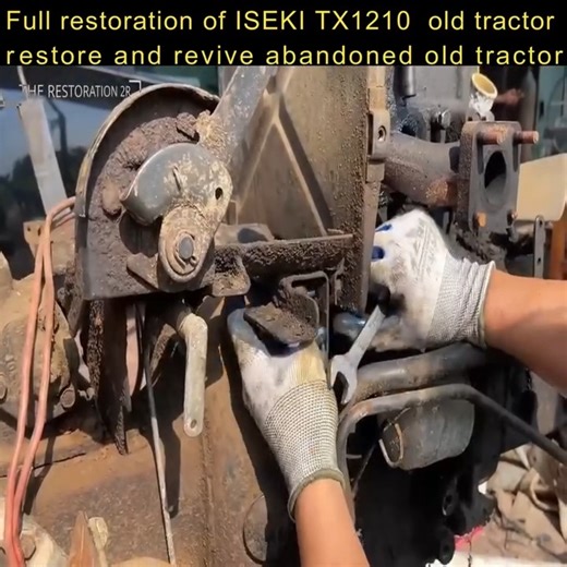 4.5K views · 51 reactions | Full restoration of ISEKI TX1210 old tractor Restore and revive abandoned old tractor | Gurman Kaur | Facebook