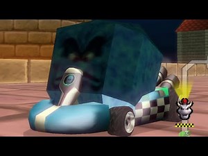 N64 Thwomp in Mario Kart Wii