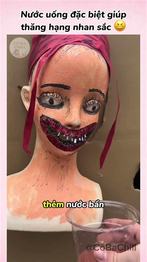 Nước Uống Đặc Biệt Giúp Thăng Hạng Nhan Sắc 😆 #funny