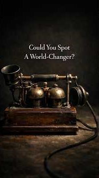 The First Bell Telephone Looked Nothing Like the Future #AlexanderGrahamBell #Telephone #RetroTech