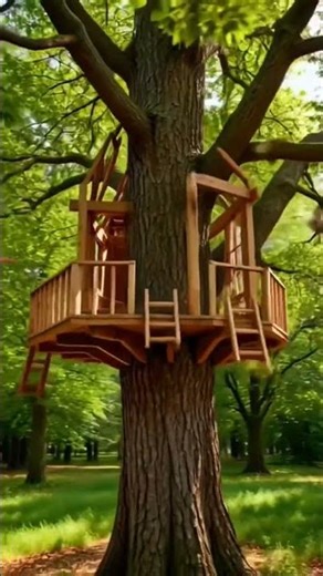 Watch a Tree Transform Into a Magical Treehouse