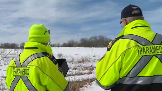 First responders test drones to assist emergency calls