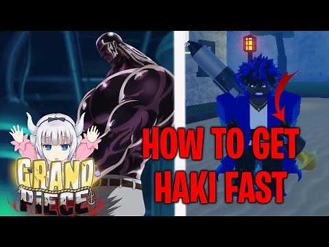HOW TO GET HAKI (FASTEST METHOD!) | Grand Piece Online