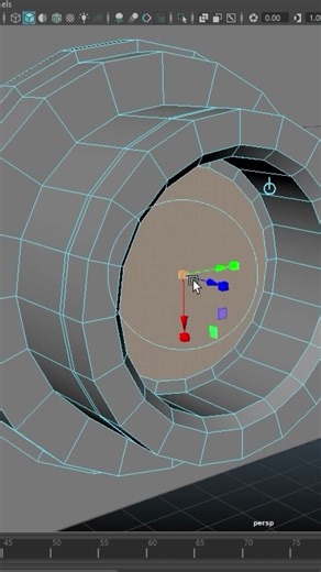 “3D Cartoon Camera Modeling in Autodesk Maya #shorts"