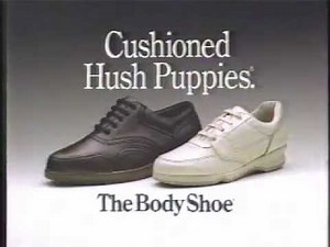 Hush Puppies Cushioned TV Ad 80's