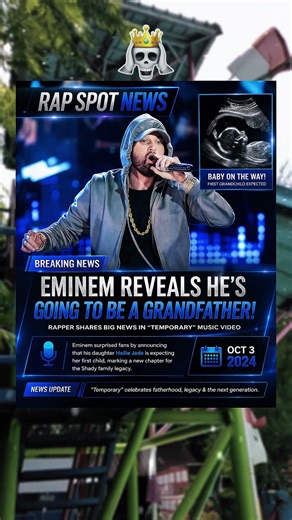 Eminem Is Becoming a Grandfather?! 😳 Fans React #shorts #Eminem #hiphopnews #viral