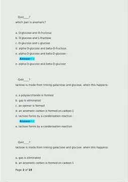 Biochem Module 4 Exam Actual Test Questions With Detailed Verified Answers Already Graded A 2025 pd
