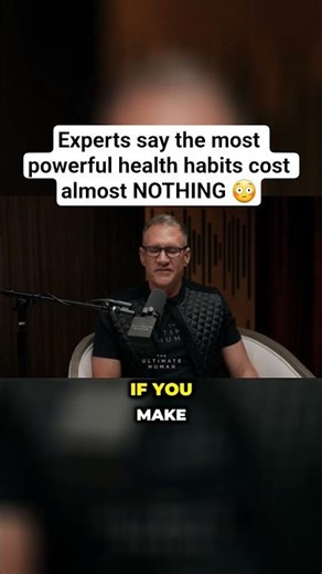 You Don’t Need Money To Be Healthy 😳 #healthtips #healthyhabits #fitnessmotivation #podcast