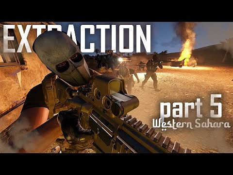 Extraction Part5 - Destroy Weapon Caches - Arma 3 Western Sahara Creator DLC