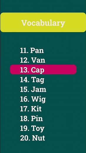 Learn 20 Fun & Easy English Words for Beginners 🐝🚐🎒 #englishforkids #easyenglish #learnenglish