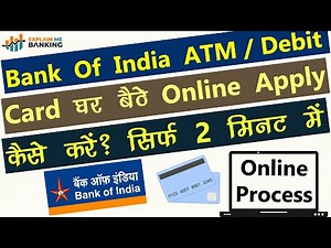 BOI ATM Card Apply Online Kaise Kare? How To Bank Of India ATM / Debit Card Apply Online