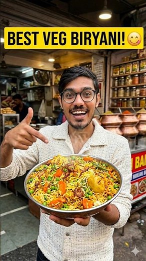 He Rated Indian Veg Biryani 10/10! ⭐ ‪@CrazyXYZ‬ #amitbhai #indianfood #review