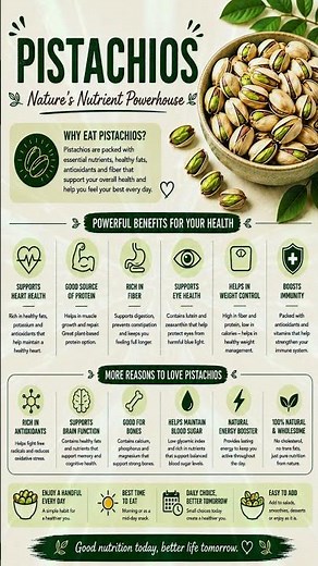 What Happens If You Eat Pistachios Every Day? 🌿| 12 Amazing Health Benefits