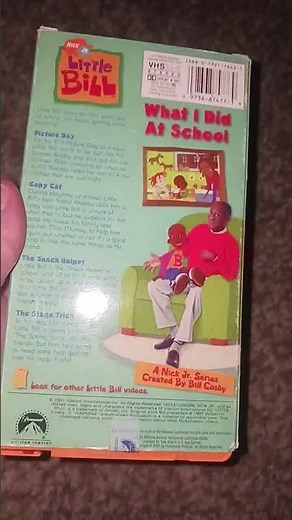 Little Bill: What I Did at School 2001 VHS Review