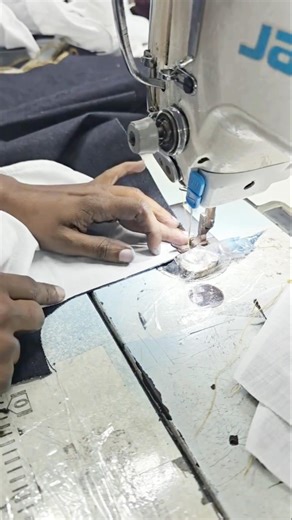 Amazing Pant Front Pocket Join by SNLS Machine #frontpocket #pant #pocketjoin