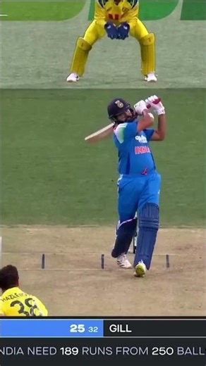 💪Hitman thrashed Australian bowler and Rohit Sharma played well shots