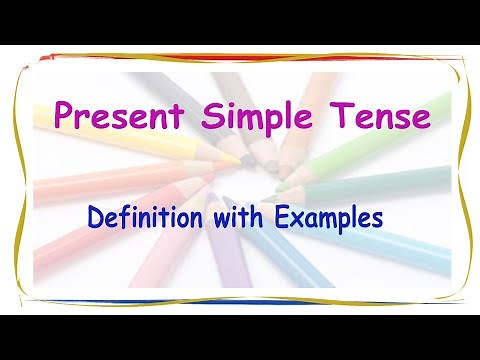 Present Simple Tense in English Grammar | Present Simple Tense - Definition with Examples