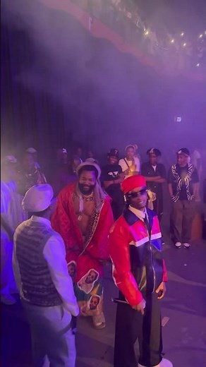 Blaq diamond with Sjava at Imbizo