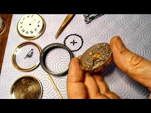 Hamilton Pocket Watch Cleaning - With Pierre :0