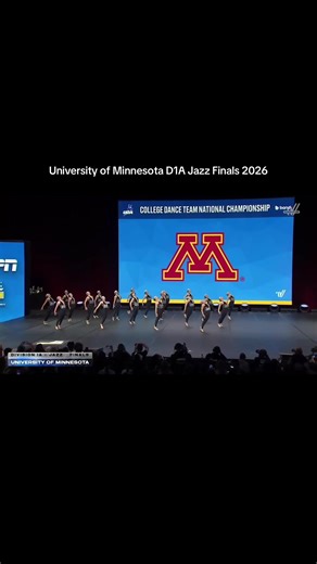 Minnesota D1A Jazz Finals #udanationals #minnesotadanceteam #uofmdanceteam #blowthisup #goviral
