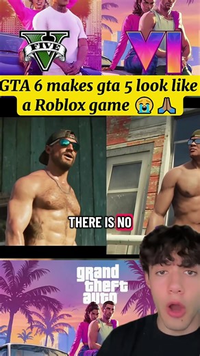 GTA 6 makes gta 5 look like a Roblox game😭 #gta5#gta6#gta | grand theft auto 6