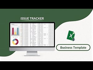 Issue Tracker Excel Template