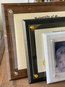 Custom Acrylic Wood Frame: Diploma, Graduation, Photo - Etsy