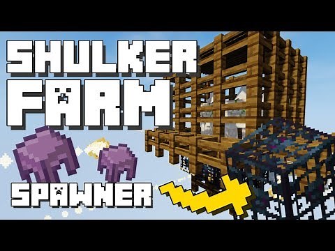 Simple Shulker Farm 1.14+ [With Spawner]