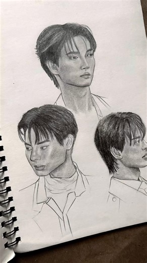 Drawing Win Metawin ✍️✨ | Realistic Portrait #WinMetawin #Shorts