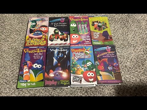 All The Extremely Rare VeggieTales Prototype Covers I Just Printed Off The Printer
