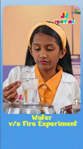 Water vs. Fire: A Powerful Lesson in Nature’s Balance 🌊🔥 #ScienceExperiment