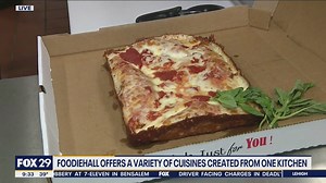 Foodie Hall's virtual kitchen creates different food types in one place