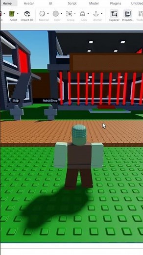 how to make a steal a brainrot game in 2 minutes (shorts) #roblox #robloxstudio #tutorial