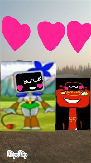 mrs fun computer mr fun mcqueen kissing love❤💘🥰😘