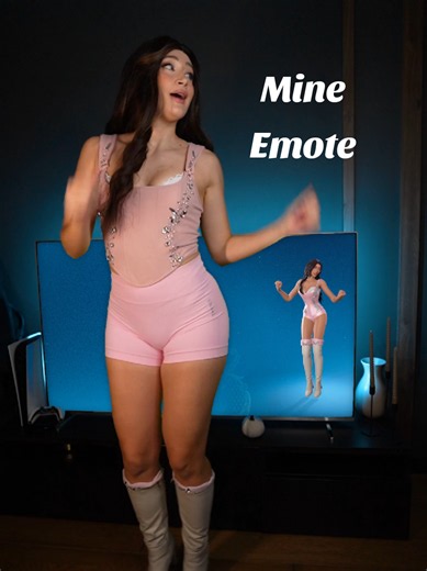 Mine Emote 💋 musialam ją odtworzyć w tym skinie! #makeyoumine #mine #emote #fortnite #madisonbeer