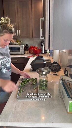 Freeze drying peppers! Making cayenne powder #freezedrying #cayennepowder #freezedryingpeppers