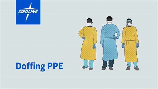 Doffing (taking off) Personal Protective Equipment Demonstration