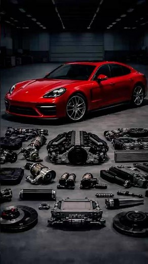 How a Porsche Panamera is Made from Scratch