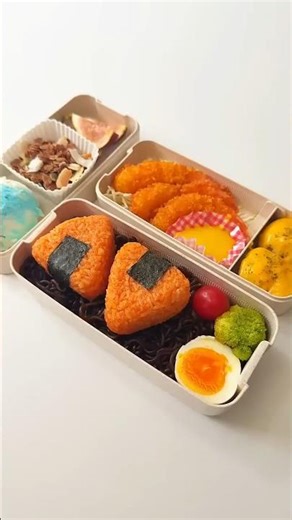 Make school bento box for my bestie #asmr #bento