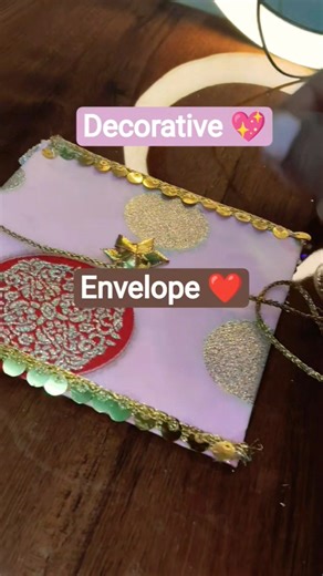 decorative envelope from cloth#diy#trendy#you tube shorts#