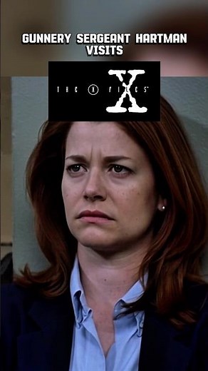 The X-Files Meets Gunnery Sergeant Hartman 🛸🔥 #XFiles #FullMetalJacket #Funny
