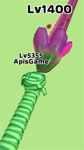 SNAKE CLASH io| Game Ular| Boss FIGHT LV 1400| Best Gameplay 874 #shorts #gameplay #snakeclash