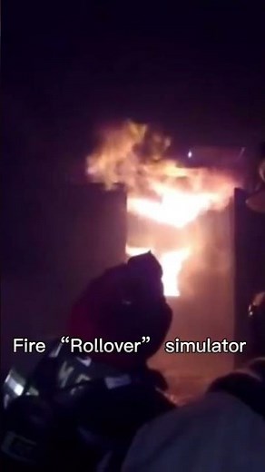 Firefighting “Rollover” training