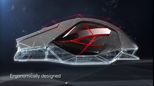 ASUS RGB Laser Gaming Mouse - ROG Spatha | Wireless/Wired Gaming Mouse for PC | for Right-Handed Gamers | 8200 DPI Laser Sensor | Ultra-Precise Mouse Tracking for MMO Games | 3D Printer Friendly